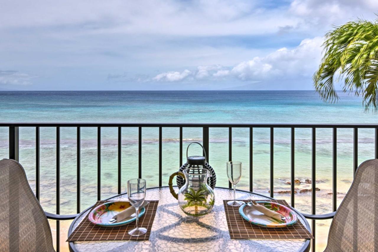 Beachfront Lahaina Condo - Featured On Hgtv! Kahana Екстериор снимка