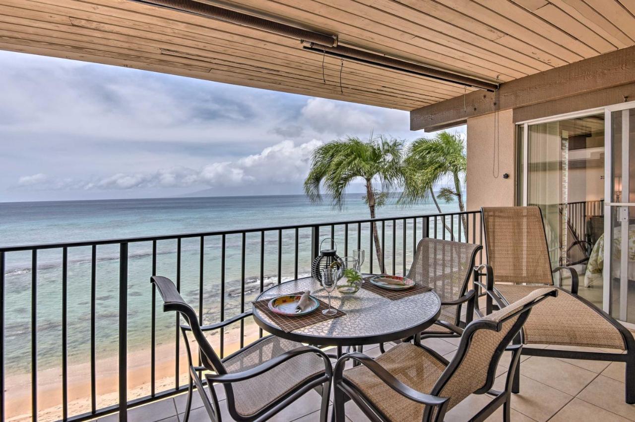 Beachfront Lahaina Condo - Featured On Hgtv! Kahana Екстериор снимка